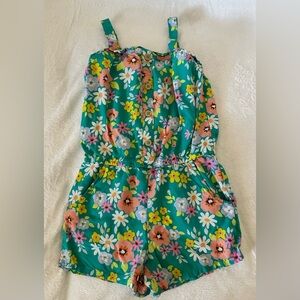 Girls Cat & Jack floral romper
